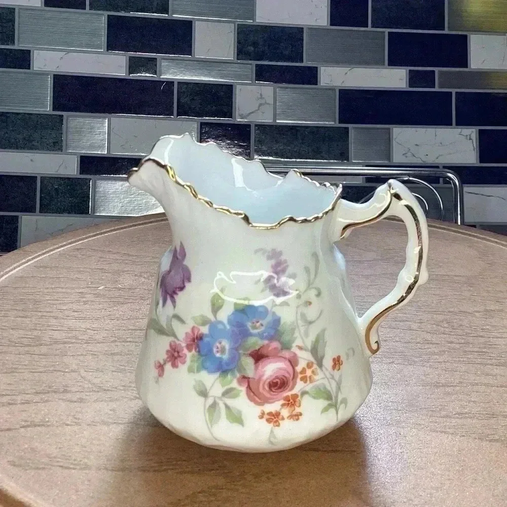Hammersley 'Floral' #6072 Small Creamer Made in England